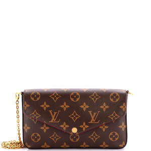 Louis Vuitton Felicie Pochette Canvas #247871L15B